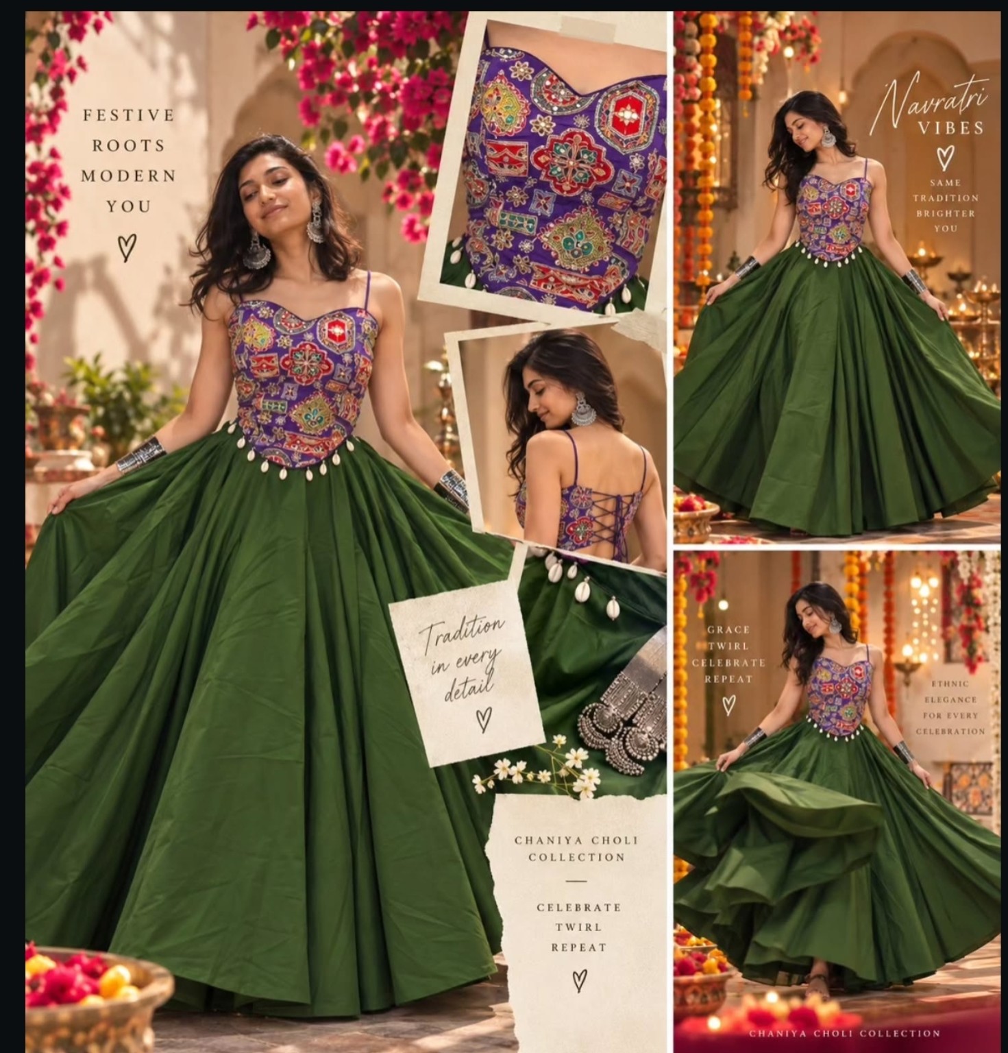 Orniva Emerald Navratri
