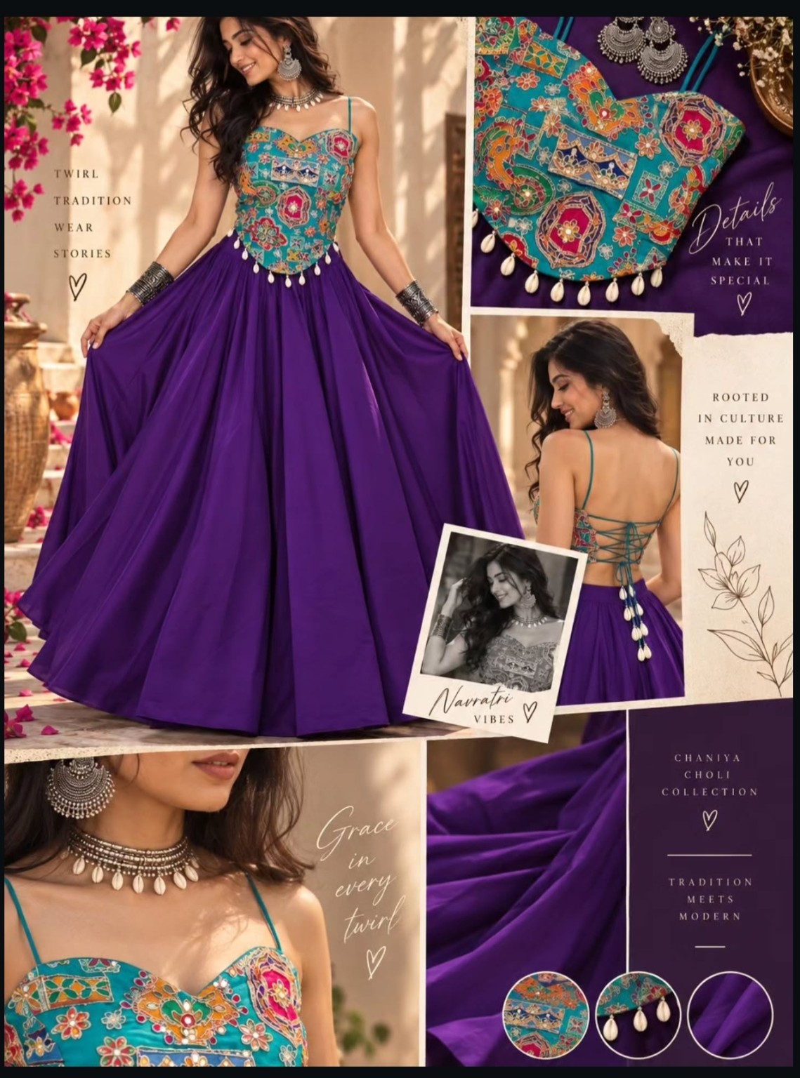 Orniva Violet Couture